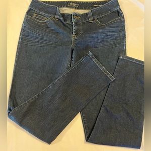 Guess Daredevil Y2K Skinny Leg Jeans Low Rise 32  Womens Dark Blue Retro Blue